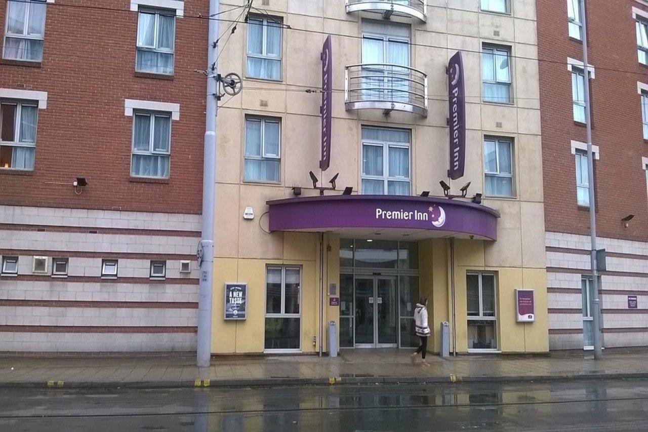 Premier Inn Nottingham City Centre Exterior foto